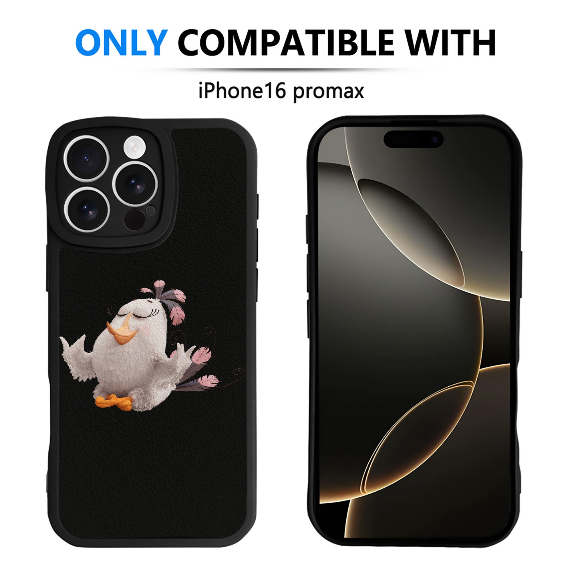 （画像用） Angry Birds アングリーバード 【iPhone 16シリーズ対応】シリコンスマホケース（レザー調） 材質：シリコン